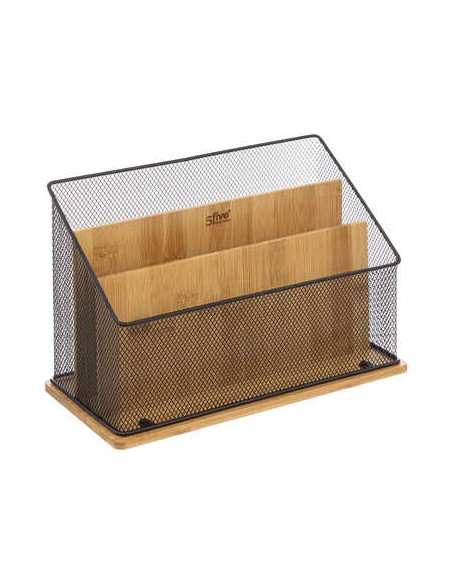 ORGANISATEUR BUREAU METAL/BAMBOU HAVI HOME SWEET HOME Rangement