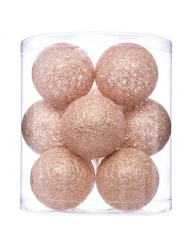 GUIRLANDE LED 10 BOULES D6CM GLITTER HOME SWEET HOME Luminaires & Suspensions