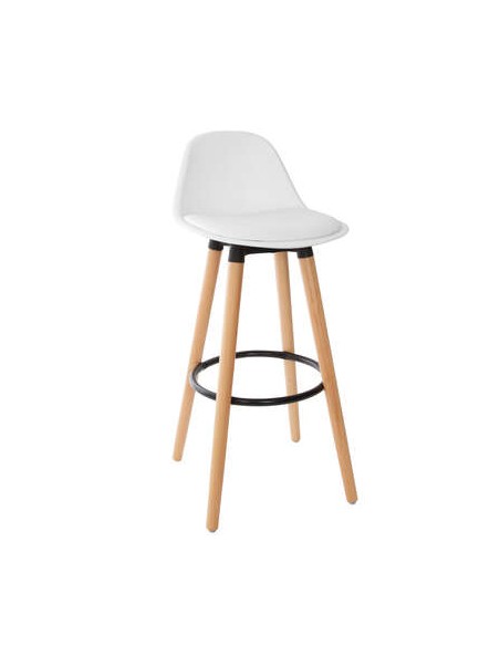 Tabouret de bar \"Maxon\" blanc HOME SWEET HOME Chaises & Tabourets