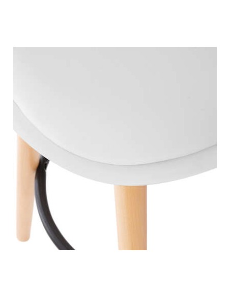 Tabouret de bar \"Maxon\" blanc HOME SWEET HOME Chaises & Tabourets