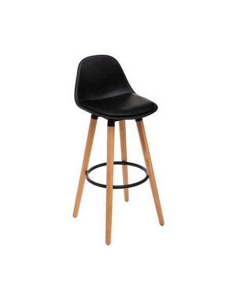 Tabouret de bar \"Maxon\" noir HOME SWEET HOME Chaises & Tabourets