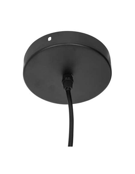 Suspension filaire \"Flave\" noire, métal D19 cm HOME SWEET HOME Luminaires & Suspensions