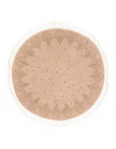 Tapis enfant, rose, jute & lurex HOME SWEET HOME Chambre pour enfant