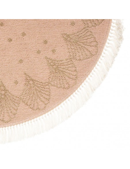 Tapis enfant, rose, jute & lurex HOME SWEET HOME Chambre pour enfant