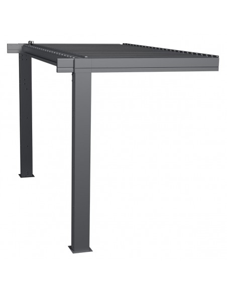 Demi-extension de pergola bioclimatique Majaé HOME SWEET HOME Accueil