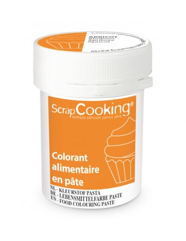 Colorant alimentaire en pâte abricot 20g HOME SWEET HOME Pâtisserie