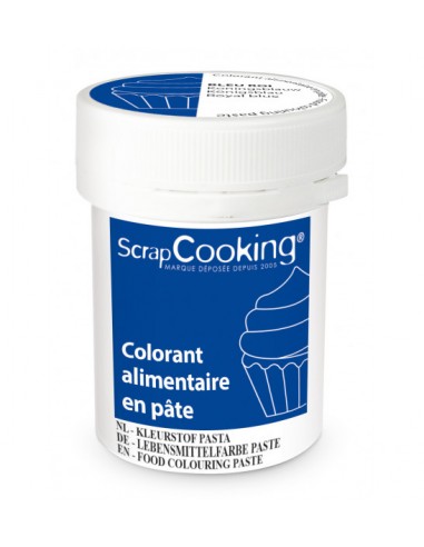 Colorant alimentaire en pâte bleu roi 20g HOME SWEET HOME Pâtisserie