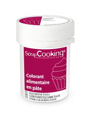 Colorant alimentaire en pâte prune 20g HOME SWEET HOME Pâtisserie