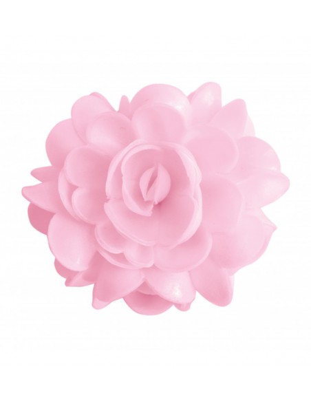 Fleur azyme rose XXL env.10 cm HOME SWEET HOME Pâtisserie