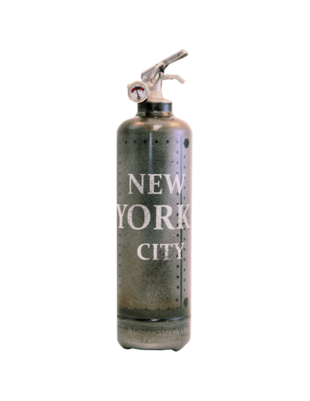 Extincteur design Metal NY City HOME SWEET HOME Extincteur Fire Design