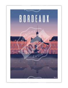 Affiche " Bordeaux "