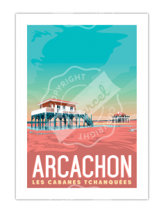 Affiche " ARCACHON "