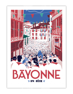 Affiche " BAYONNE "