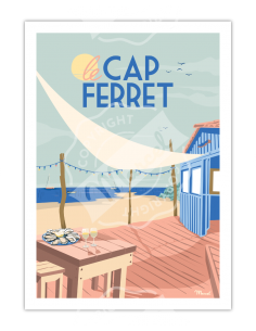 Affiche " CAP FERRET "