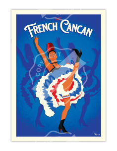 Affiche " FRENCH CANCAN "