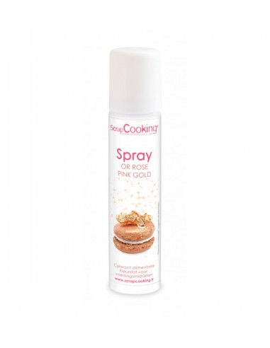 Spray colorant or rose HOME SWEET HOME Pâtisserie