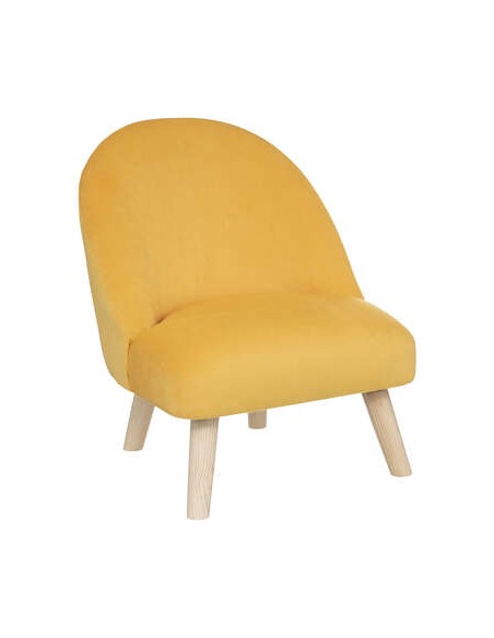 FAUTEUIL ULYSSE JAUNE ENFANT HOME SWEET HOME Chambre pour enfant