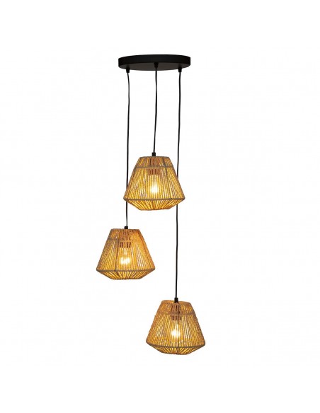 Suspension \"Jily\", corde D20 cm HOME SWEET HOME Luminaires & Suspensions