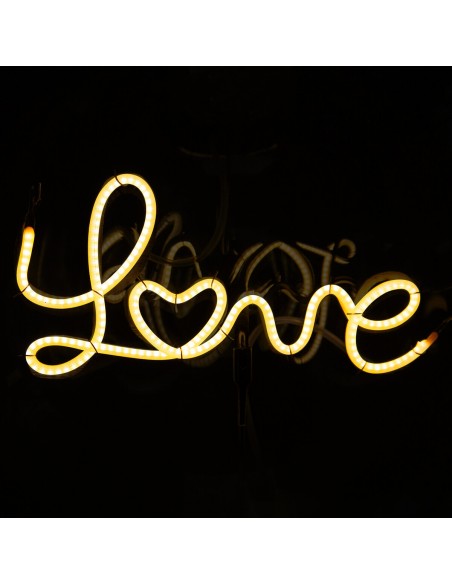 Ampoule LED mot \"LOVE\" pour suspension, ambrée, verre E27 HOME SWEET HOME Luminaires & Suspensions