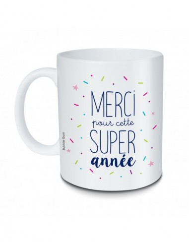 MUG MERCI POUR CETTE SUPER ANNÉE HOME SWEET HOME Cadeau