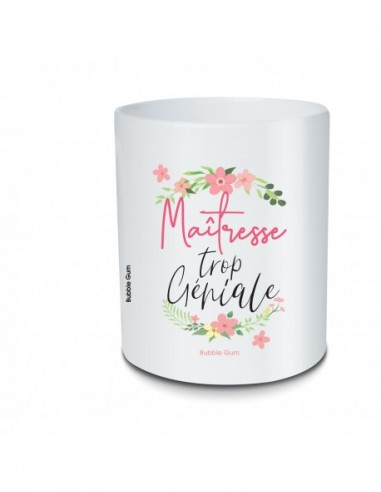 POT CRAYON - MAITRESSE TROP GÉNIALE HOME SWEET HOME Cadeau