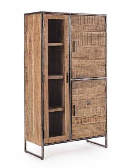 MEUBLE VITRINE 3 Portes ELMER HOME SWEET HOME Collection meubles