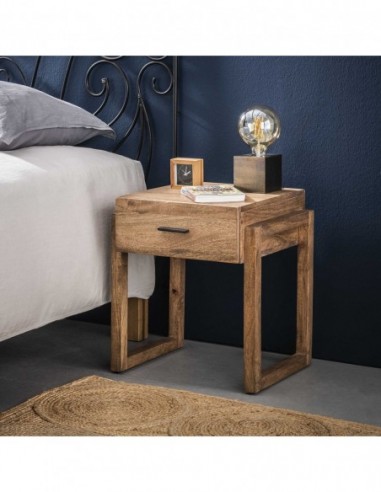 Table de chevet Gobi 1 tiroir HOME SWEET HOME Collection meubles