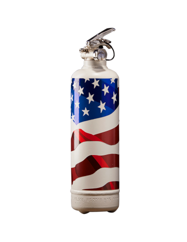 Extincteur design USA flag HOME SWEET HOME Extincteur Fire Design