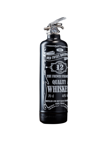 Extincteur design Whiskey NB HOME SWEET HOME Extincteur Fire Design