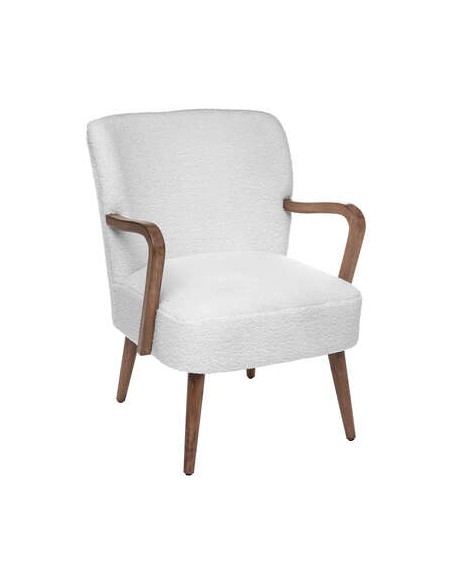 FAUTEUIL ACC BOUCLE CHIARA BLC HOME SWEET HOME Chaises & Tabourets