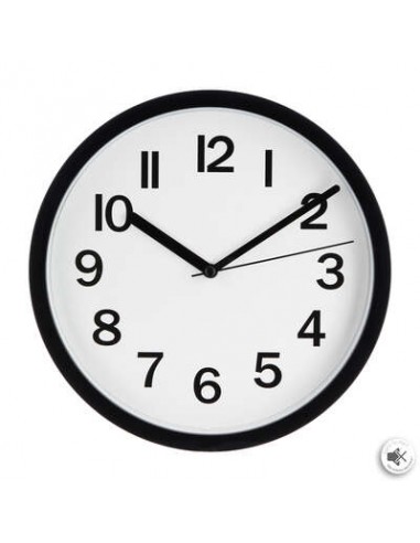 HORLOGE PLAST NOIR D22 HOME SWEET HOME Objet de décoration