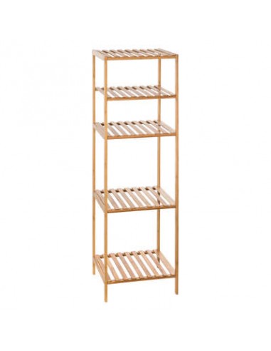 ETAGERE 2+2CASES BAMBOU MIXNM HOME SWEET HOME Salle de bain