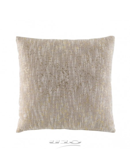 COUSSIN DEHOUSSABLE COMPRESSE 40 x 40 CM COTON IMPRIME METALLISE SULTAN HOME SWEET HOME Linge de maison