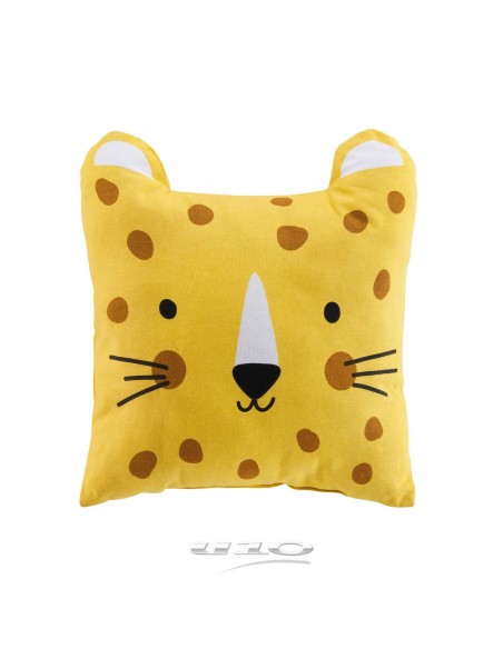 COUSSIN 40 x 40 CM COTON IMPRIME TIMMY DES. PLACE HOME SWEET HOME Chambre pour enfant