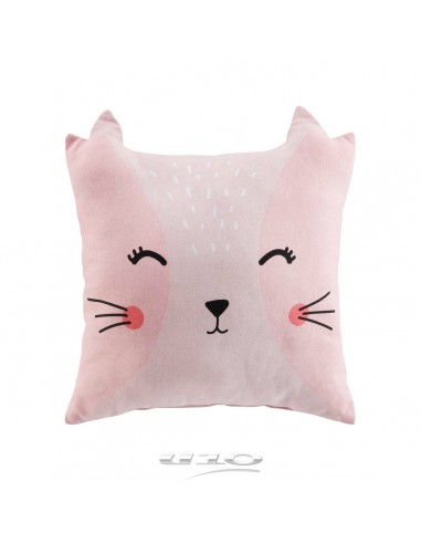 COUSSIN 40 x 40 CM COTON IMPRIME CHATON DES. PLACE HOME SWEET HOME Chambre pour enfant