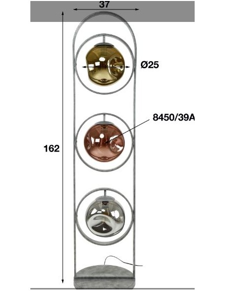 Lampadaire 3L stellar HOME SWEET HOME Luminaires & Suspensions