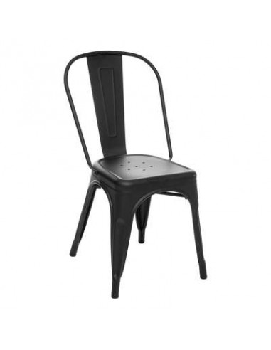 Chaise \"Niko\", noir, métal HOME SWEET HOME Chaises & Tabourets