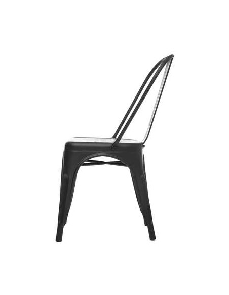 Chaise \"Niko\", noir, métal HOME SWEET HOME Chaises & Tabourets