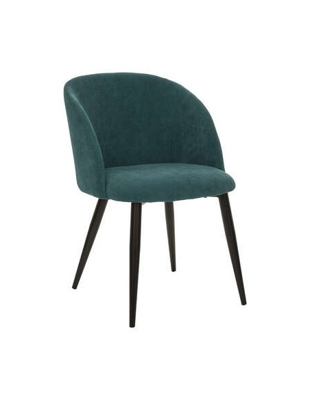 Fauteuil \"Celeste\", vert jade, velours côtelé HOME SWEET HOME Chaises & Tabourets