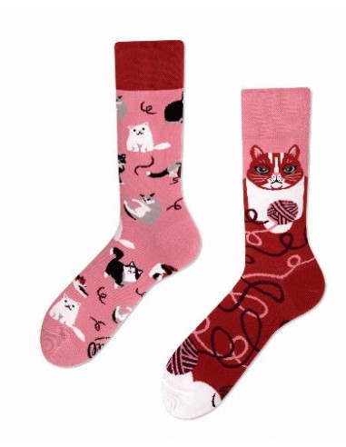 Chaussettes playful cat HOME SWEET HOME Cadeau