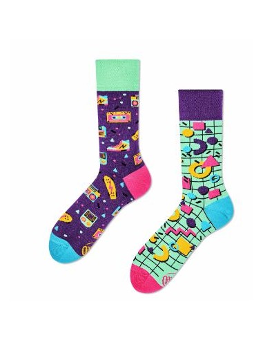 Chaussettes back to the 90\'s HOME SWEET HOME Cadeau