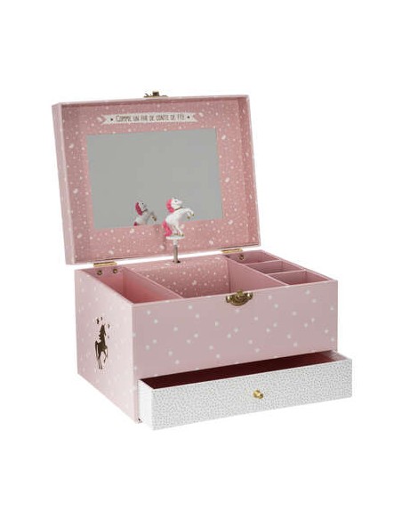 Boîte musicale \"Licorne\" H14 cm HOME SWEET HOME Chambre pour enfant