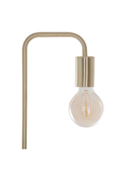 Lampadaire \"Keli\" doré, métal H150 cm HOME SWEET HOME Luminaires & Suspensions