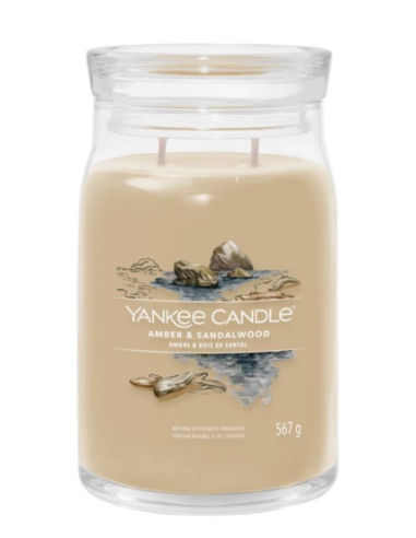 BOUGIE YANKEE CANDLE 567G\"AMBER &SANDALWOOD\" HOME SWEET HOME YANKEE CANDLE