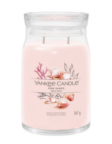 BOUGIE YANKEE CANDLE 567G\"PINK SANDS\" HOME SWEET HOME YANKEE CANDLE