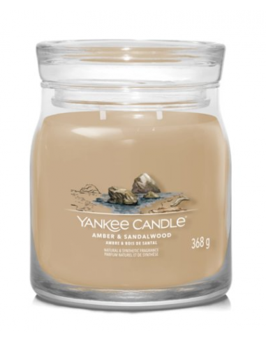 BOUGIE YANKEE CANDLE 368G\"AMBER&SANDALWOOD\" HOME SWEET HOME YANKEE CANDLE