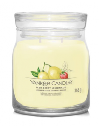 BOUGIE YANKEE CANDLE 368G\"ICED BERRY LEMONADE\" HOME SWEET HOME YANKEE CANDLE