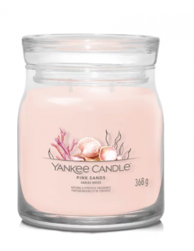 BOUGIE YANKEE CANDLE 368 G \" PINK SAND\" HOME SWEET HOME YANKEE CANDLE