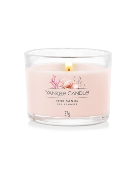 BOUGIE YANKEE CANDLE 37 G\" PINK SANDS\" HOME SWEET HOME YANKEE CANDLE