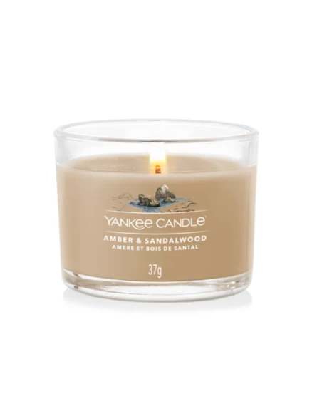 BOUGIE YANKEE CANDLE 37 G \"AMBER&SANDALWOOD\" HOME SWEET HOME YANKEE CANDLE